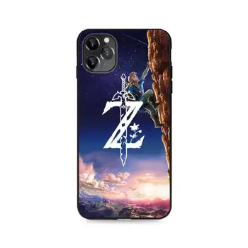 Legend of Zelda Elpa Tālrunis Lietā Par iPhone SE2 11 Pro XS MAX XS XR 8 7 6 Plus 5 5S SE Gadījumā 12 mini 12ProMax