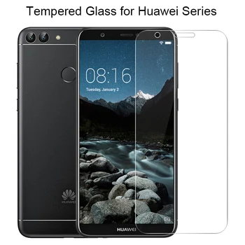 9H HD Aizsardzības Stiklu Huawei Y5 ii Y6 Pro 2017 Y3 2018 Y7 Galvenā Ekrāna Aizsargs, lai Huawei P Smart Plus Y6 ii ii Y3