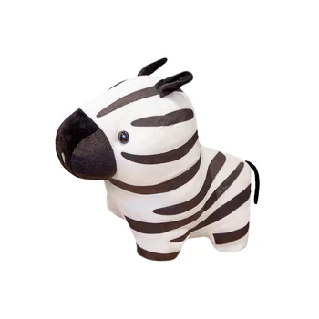 Karstā Jauki Reālajā Dzīvē Zebra Plīša Rotaļlieta Simulācijas Gudrs Zirgs Dzīvnieku Rotaļlietas, Bērnu Bērni Mīksto Radošo Spilvens, Mājas Dekoru Jaukā Dāvana