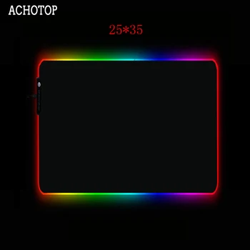 Zvaigzne Telpas lielumu, RGB datora peles paliktņa Naruto sērijas modelis tastatūras paliktni, LED krāsains apgaismojums augstas kvalitātes galda paklājiņš