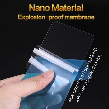 10pcs Skaidru Ekrāna Aizsargs, Displejs, Soft Nano Anti Eksplozijas Aizsardzības Aizsargs Filmu Par Oppo A52 A72 A83 A91 A92 A5 A9 A31 2020