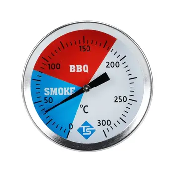 300℃ Termometrs BBQ Dūmu Grils Cepeškrāsns Temperatūras Rādītājs Āra Nometnes Instruments 2