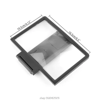 JAUNĀ 3D Ekrānu Pastiprinātājs Mobilo Telefonu Palielināmā Stikla Stāvēt Video Locīšanas Ekrāns, Paplašinātās Acu Aizsardzība D22 20 Dropship
