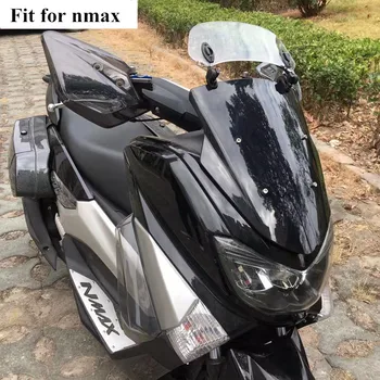 Modificētu motociklu pc dūmu nmax155 nmax legshield legguard kāju priekšējā stikla aizsargs, lai aizsargātu yamaha nmax155 nmax125 2016-2020