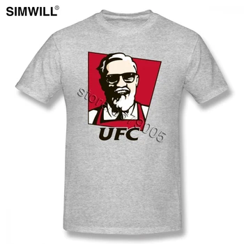 Smieklīgi Vīrieši Conor Mcgregor T-krekls MMA t-veida Krekls Luksusa Īsām Piedurknēm, Mīkstu Kokvilnas Vasaras Tshirt Apkalpes Kakla Slim Fit T Krekls