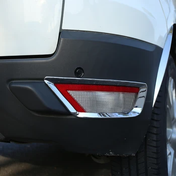 Kumeļu Dedzināšana ABS Aizmugurējie Miglas Lukturi Miglas Lukturi Miglas lukturi Chrome Vāka Uzlīme Ford Ecosport 2012. Gada -2017 Auto Piederumi 2gab/Komplekts