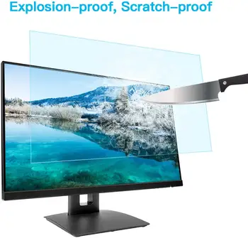Par TCL L55P1US 55 collu 4K LED TV Ekrāna Aizsargs, Non-Glare Ultra Clear Anti-Zila Gaisma Anti Scratch Privātuma Filtri