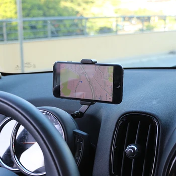 Auto Stils Tālruņa GPS Navigācijas Turētājs Locīšanas Transportlīdzekļa Turētājs Mini Cooper S JCW R55 R56 R60, R61 F54 F55 F60 Piederumi
