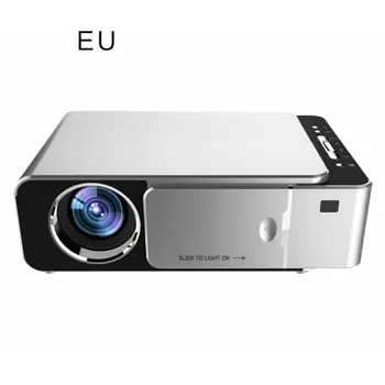 ALSTON T6 full hd led projektors 4k 3500 Lumens HDMI USB 1080p portatīvo kino Proyector Projektoru ar noslēpumainu dāvanu