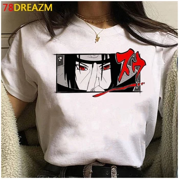 Naruto Akatsuki Itachi Sasuke top tees t krekls femme harajuku vintage estētisko tumblr 2020. gadam tshirt