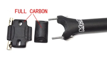MCFK 3k oglekļa šķiedras ceļu velosipēda Sēdekļa mtb Riteņbraukšanas kalnu Velosipēds Sēdekļa Daļas 27.2 31.6mmx400mm 0mm kompensēt