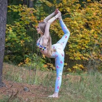 Jauno vecāku un bērnu apģērbs skaistumu modeļa fitnesa sporta joga bikses elastīga, cieši cieši ātri žāvēšanas elpojošs