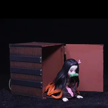 Demon Slayer Rīcības Attēls Kamado Nezuko Modelis Rotaļlietas