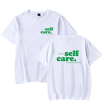 Karstā Pārdošanas Vasarā Mac Miller T kreklu apdruka Vīriešu Sieviešu Vasaras Modes Atdzist Mac Miller Balts T-Krekls, Kokvilnas Harajuku Hip Hop T-krekli augšu