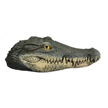 Peldošās Krokodila Galvu Ūdens Mānekļi Dārza Dīķis Mākslas Dekori Zoss Kontroles Burbulis crocodile Jauno Dārzs Apdare Uzkaras