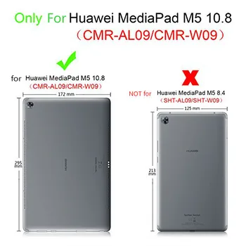 9H Skaidrs, Rūdīts Stikls Ekrāna Aizsargs, Lai Huawei Mediapad M5 10.8 collu Planšetdatoru aizsargplēvi MediaPad M5 10.8 Rūdīts Stikls