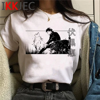 Jujutsu Kaisen t krekls, t-krekls vīriešu ulzzang plus lieluma vintage kawaii t krekls drēbes, vintage harajuku