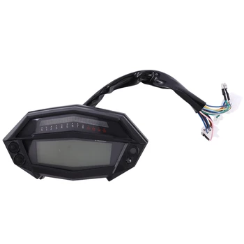 Motociklu Platums Regulējams Krāsu LCD Speeeter Rādītājs Tahometrs, ar Sensoru, lai Kawasaki Z1000