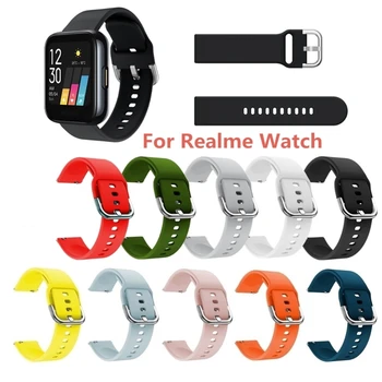 Silikona Joslas Realme Watch S Siksna Watchband Aproce Modes Sporta Nomaiņa Aproce Realme Skatīties Correa
