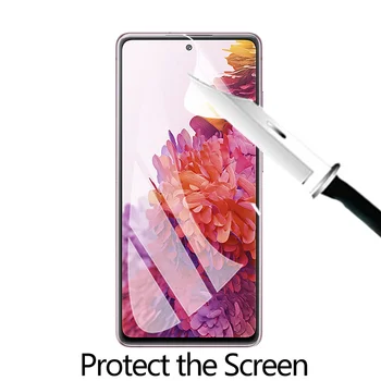 3-in-1 Gadījumā + Kameras Rūdīta Stikla Samsung Galaxy S20 FE Ekrāna Aizsargs, Stikls S 20 Ventilators Izdevums S20EF Mīksts Objektīva Filmu