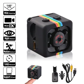 Oriģinālo Mini DV Kameru SQ11 Camaras Espia Full HD Nakts Redzamības Video Reģistratoru Rīcības Ķermeņa Cam Microcamera Digitālo jaunas