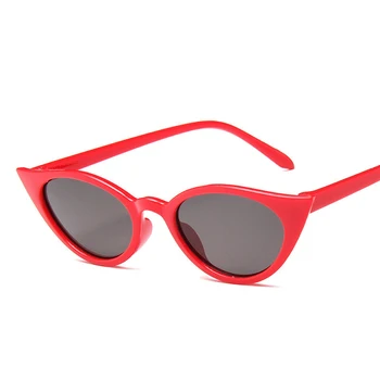 Sieviešu, Vīriešu Vintage Cat Eye Saulesbrilles Toņos Retro Tonētu Krāsu Lēcas, Briļļu Dāmas Saulesbrilles Luksusa Zīmolu Modes, Saules Brilles