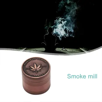 Smēķēšanas Piederumu Drupinātājs Augstas Kvalitātes 40mm vara Metāla Spice Tabakas Garšaugu Smalcinātāju, lai Smēķētājs