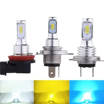 Zelta Gaismu, Ledus Zila, Balta Gaisma 3570 2SMD Izcelt Auto LED Dekodēšanas Miglas Lukturi