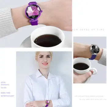 B80 Smart Skatīties Sieviešu Sirds Ritma Monitors Asinsspiediens Fitnesa Aktivitātes Tracker Sieviešu Rokas Aproce Modes Dāmas Smartwatch