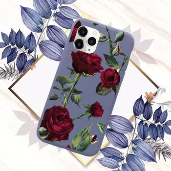 Ziedu Moderns, krāsains skaisti Telefonu Gadījumā Konfektes Krāsu iPhone 11 12 mini pro XS MAX 8 7 6 6S Plus X SE 2020. GADAM XR