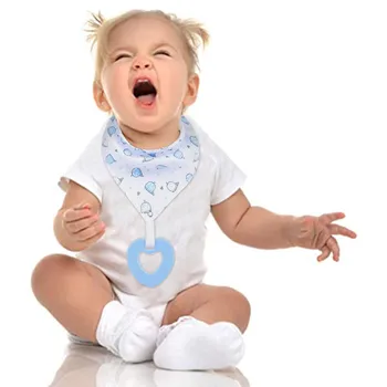 Ir 2021. Jaundzimušā Bērna Baby Zēni Meitenes Kokvilnas Zobu Priekšautiņi Barošanas Priekšautiņi Siekalas Dvieļu Bērnu Teether Kokvilnas Ssaliva Lakatu Muti Priekšautiņi