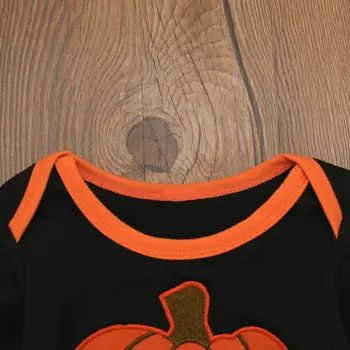 Modes Halloween Kleitas Jumpsuit Bērniem ir Meitenes, Jaundzimušā bērna Zīdaiņu Apģērbu Romper Kleita Tērpiem Bērniem Vestido Apģērbi