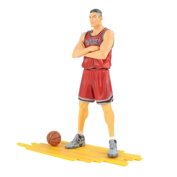 Jaunu Karstā Garu Kolekcija Inoue Takehiko Slam Dunk Akagi basketbolists Statuetes PVC Rīcības Attēls Modelis Rotaļlietas
