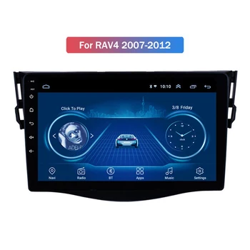 Jauns 1+16.G Android 10 Automašīnas Radio Multimediju Atskaņotājs, Toyota RAV4 2007. līdz 2011. gadam GPS Navigācijas 2Din
