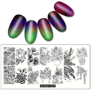 2019 Jaunas Ielidošanas 30 Dizainu Nail Art Zīmogs Vizēšanas Plāksne augstas kvalitātes Modeļus, Manikīrs, Nagu Veidne