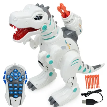 RC Uzsākt Raķešu Robots Dinozauru Rotaļlietas Dzīvnieku Modeli Multiplikācijas filmu Elektronisko Hobijs Rotaļlietas Izglītojošās Rotaļlietas angļu Stāstu Singin