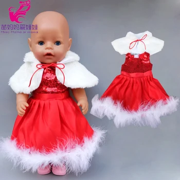Baby doll mežģīņu kleita fit 18 collu leļļu apģērbs bikses bērnu meitene dāvanu