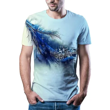 Ir 2021. Karstā Pārdošanas 3D, T-krekls Vasaras Jauno sporta Krekli Vīriešu un Sieviešu 3D Vēstuli Izdrukāt Īsām Piedurknēm Smieklīgi T-krekls, Pulovers