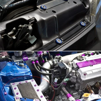 Auto M6 skrūvi motora numura zīme rāmis rotā fender par Skoda Opel DAF RAM Kravas Paccar, Ford, Chrysler Otosan