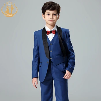 Tērps zēns 3Pcs zēnu uzvalki, kāzas Vienu Krūtīm, Zēni Bleizeri Bērniem Oficiālu terno infantil kostīmu enfant garçon mariage