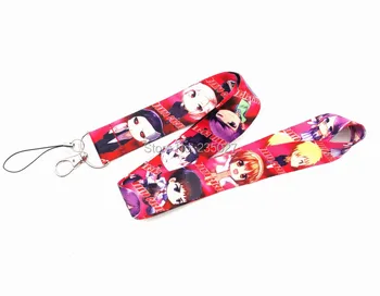 10 gab./daudz Anime Tokyo Vampīrs tālruņa siksniņa siksnas Kaneki Ken Kamishiro Riza keychain, atslēgu ķēdes, virves keyring key gredzenu siksna