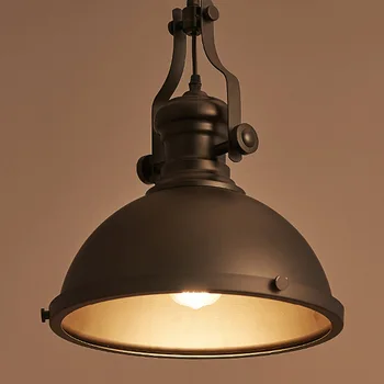 Bēniņi Karājas Lampas Rūpniecības Stila Pendant Apgaismojums Retro Edison Gaismas Ķermeņi Vienkāršu Led Pendant Light Art Deco Spīdeklis Lampas