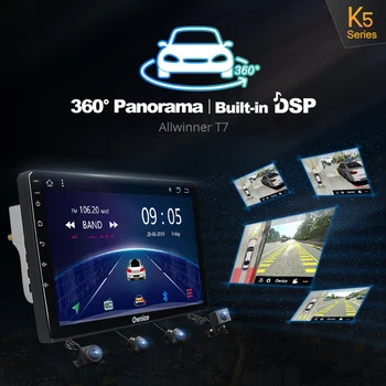 Ownice Android10.0 Octa Core 360 Panorāma Automašīnas Radio, DVD atskaņotājs, Navigācija GPS Toyota PREVIA estima 2006-2016 DSP 4GLTE SPDIF