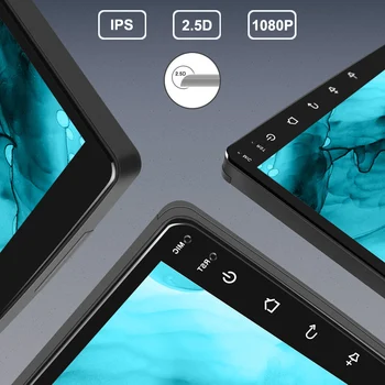 IPS 4G+64G 9 Collu Android 9.0 Auto Dvd Gps Player Mitsubishi mirage attrage 2012-2018 iebūvēts Radio Video Navigācija