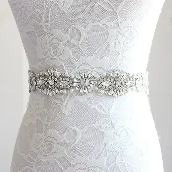 Roku darbs Rhinestone jostas Kāzu Līgavas Jostas Vērtnes Par BridesmaidFresh dizaina Vakara kleita ar vidukļa rotaslietas apdare