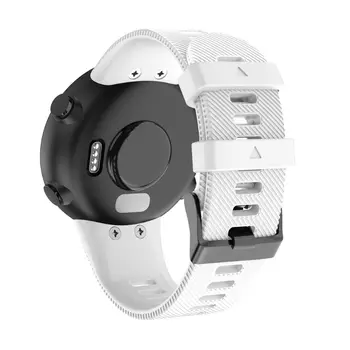 Anti-scratch Silikona Siksniņa Sporta Watchband par GArmin Forerunner45/45s