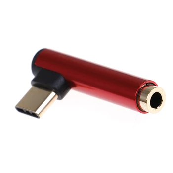 Alumīnija Sakausējuma USB C Tipa Vīriešu 3.5 mm Jack Sieviešu Austiņu Ligzdas Adapteris Austiņu Pārveidotājs Note3 Mate 10 1gab.