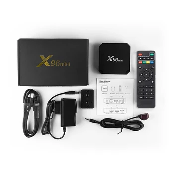X96 Mini Tv Kastē Android 9.0 Amlogic S905W Četrkodolu 1G 8G/2G 16.G Atbalsta 4k H. 265 2.4 G WIFI Media Player Android Smart TV Kastē