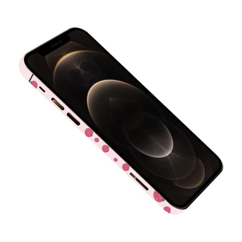 Sānu Aizsardzības Plēve Priekš IPhone 12 / 12 Pro / 12 Pro Max Multicolor Pusē Ekrāna Aizsargs, PVC Anti Scratch Malas Plēves Uzlīme