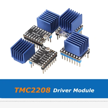 4gab/daudz Lerdge TMC2208 Stepper Motor Vadītāja Stepstick Ultra-kluss Mazāk Siltuma Aizstāt TMC2100 Par Lerdge K X Valde